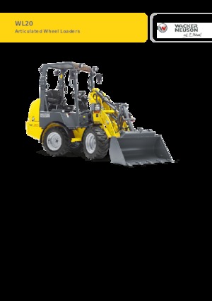 Kolové nakladače Wacker Neuson WL20