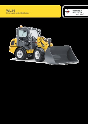 Kolové nakladače Wacker Neuson WL34