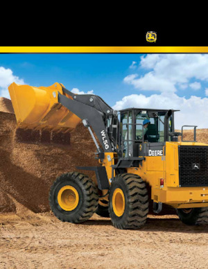 Kolové nakladače John Deere Construction WL56