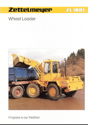 Kolové nakladače Zettelmeyer ZL 1001