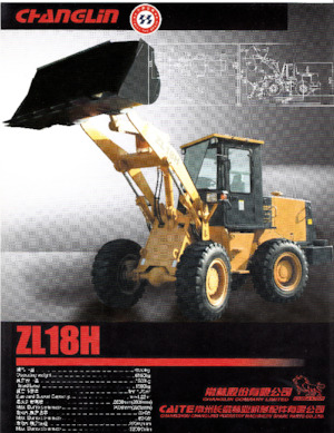 Kolové nakladače Changlin ZL 18H