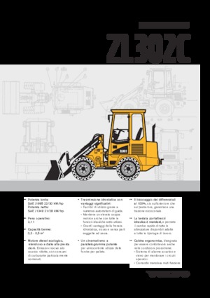 Kolové nakladače Volvo ZL 302