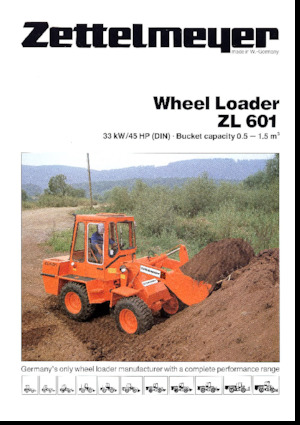 Kolové nakladače Zettelmeyer ZL 601