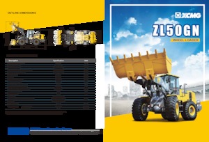 Kolové nakladače XCMG ZL50GN