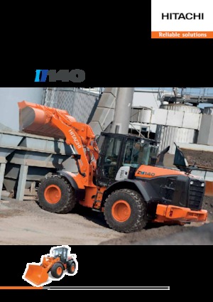 Kolové nakladače Hitachi ZW140-5B