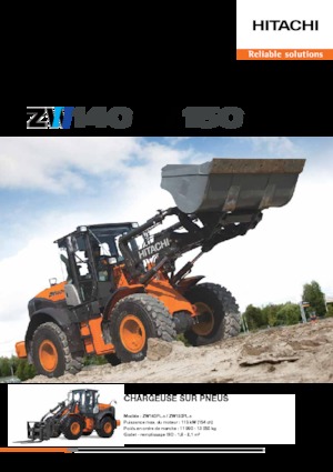 Kolové nakladače Hitachi ZW150PL-5