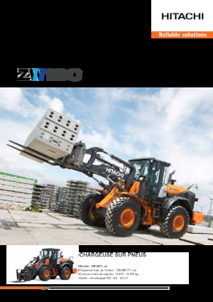 Kolové nakladače Hitachi ZW 180-5 PL