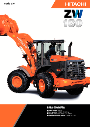 Kolové nakladače Hitachi ZW 180