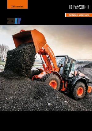 Kolové nakladače Hitachi ZW220-6