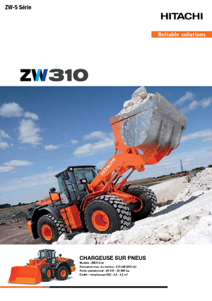 Kolové nakladače Hitachi ZW 310-5