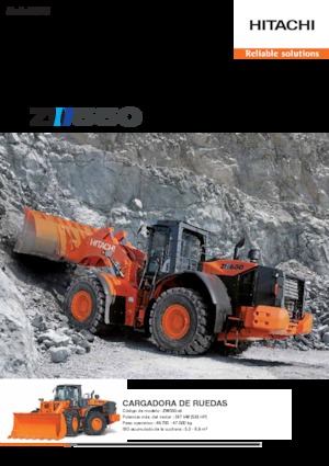 Kolové nakladače Hitachi ZW 550-5