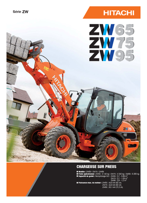 Kolové nakladače Hitachi ZW 75