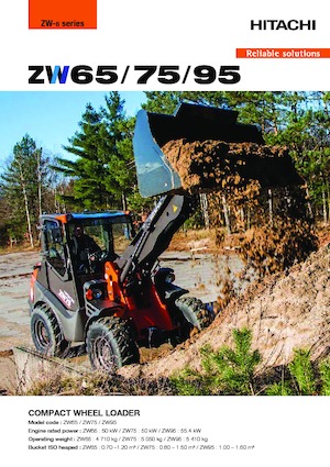 Kolové nakladače Hitachi ZW95-6