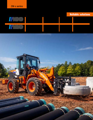 Kolové nakladače Hitachi ZW100-6