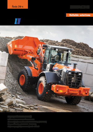 Kolové nakladače Hitachi ZW150-6