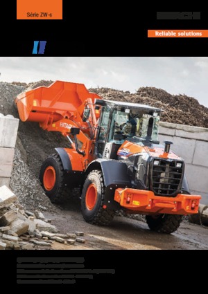 Kolové nakladače Hitachi ZW150-6