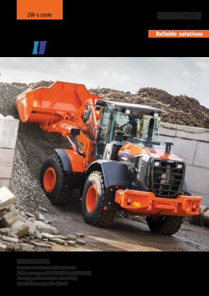 Kolové nakladače Hitachi ZW150-6