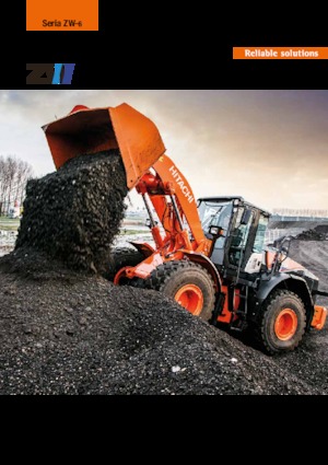 Kolové nakladače Hitachi ZW220-6