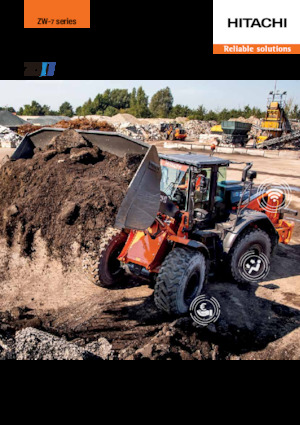 Kolové nakladače Hitachi ZW220-7