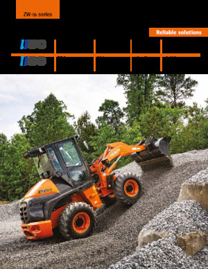 Kolové nakladače Hitachi ZW50-5B