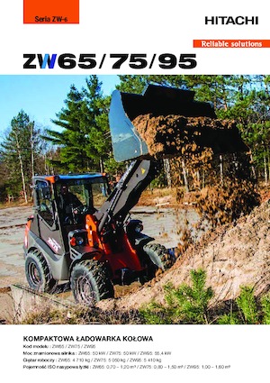 Kolové nakladače Hitachi ZW95-6