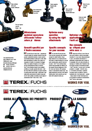 Manipulátory s materiálem Terex-Fuchs MHL 380 D