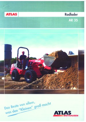 Kolové nakladače Atlas-weycor AR 35