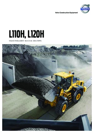Kolové nakladače Volvo L110H