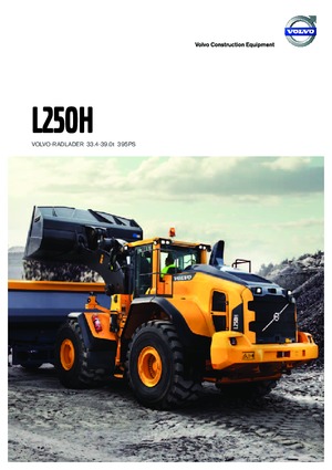 Kolové nakladače Volvo L250H