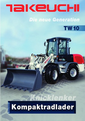 Kolové nakladače Takeuchi TW 10