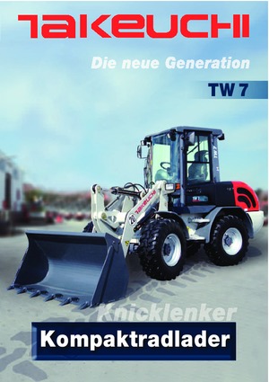 Kolové nakladače Takeuchi TW 7