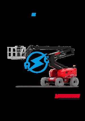 Kolové kloubové pracovní plošiny Manitou 200 ATJ E