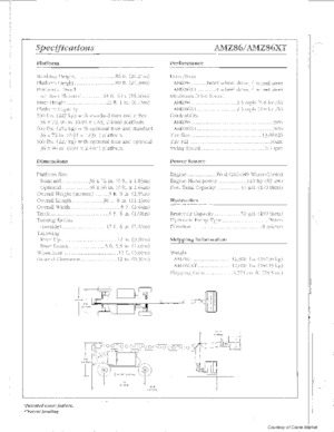 Kolové kloubové pracovní plošiny Grove-Manlift AMZ 86 XT