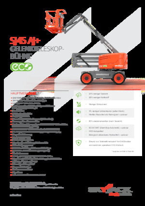 Kolové kloubové pracovní plošiny Skyjack SJ45 AJ+