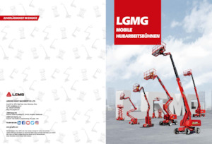 Kolové kloubové pracovní plošiny LGMG  A13JE-LI