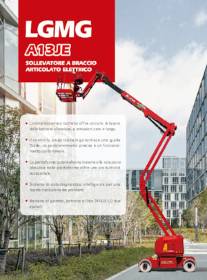 Kolové kloubové pracovní plošiny LGMG  A13JE-LI