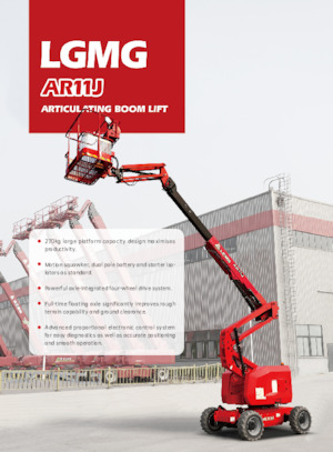 Kolové kloubové pracovní plošiny LGMG  AR11J