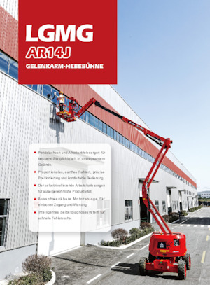 Kolové kloubové pracovní plošiny LGMG  AR14J