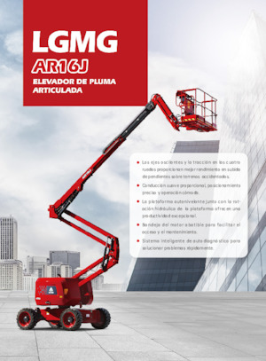 Kolové kloubové pracovní plošiny LGMG  AR16J