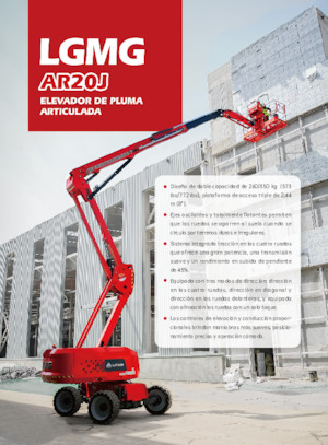 Kolové kloubové pracovní plošiny LGMG  AR20J