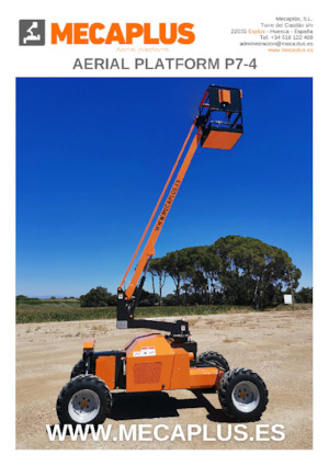 Kolové kloubové pracovní plošiny Mecaplús P7-4