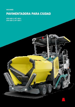 Kolové finišery Ammann AFW 400-2