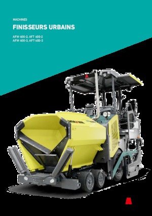 Kolové finišery Ammann AFW 400-2