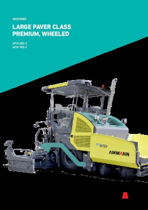 Kolové finišery Ammann AFW 700-3
