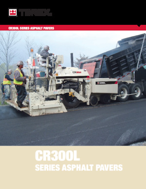 Kolové finišery Terex CR300L