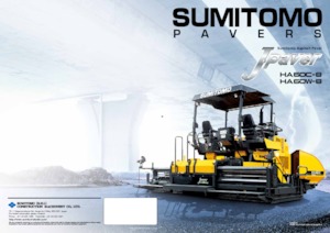 Kolové finišery Sumitomo HA60W-8