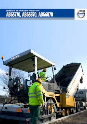 Kolové finišery Volvo P6870C ABG