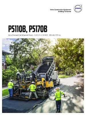 Kolové finišery Volvo P5170B