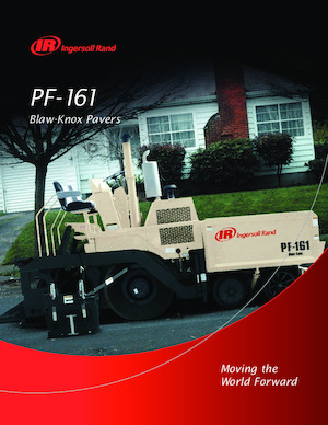 Kolové finišery Blaw-Knox PF 161