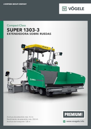 Kolové finišery Vögele Super 1303-3